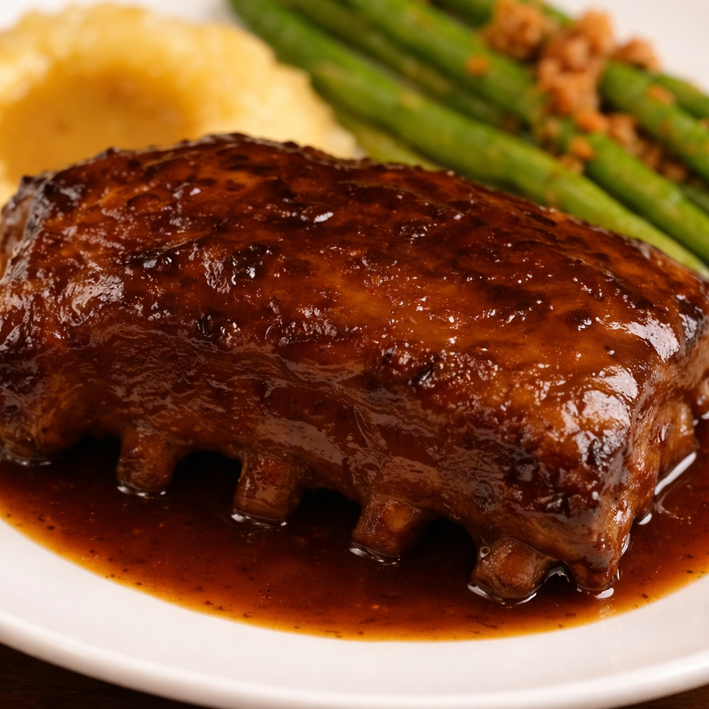 Baby Back Ribs served at Jewel Cafe and Restaurant in Barretto, Olongapo